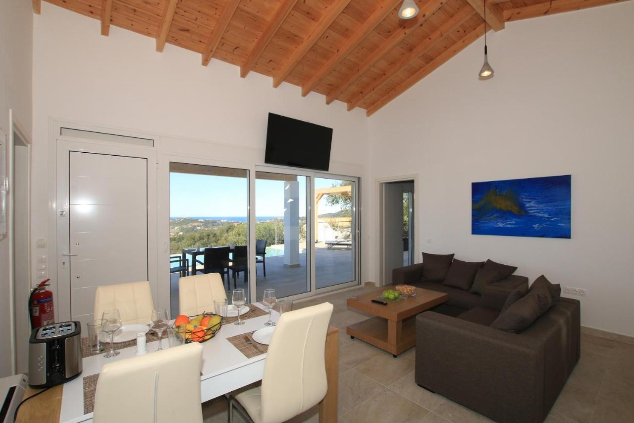 Sunset Sea View Villa 6 Αρίλλας Εξωτερικό φωτογραφία